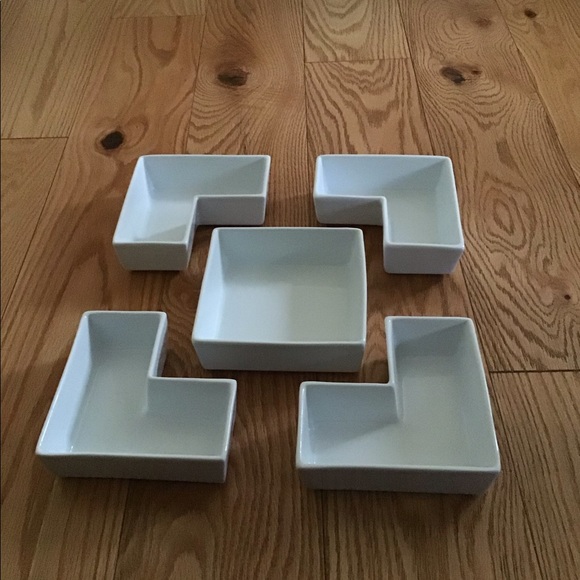 Moda Fine Porcelain Other - MODA FINE PORCELAIN WHITE SERVING DISHES